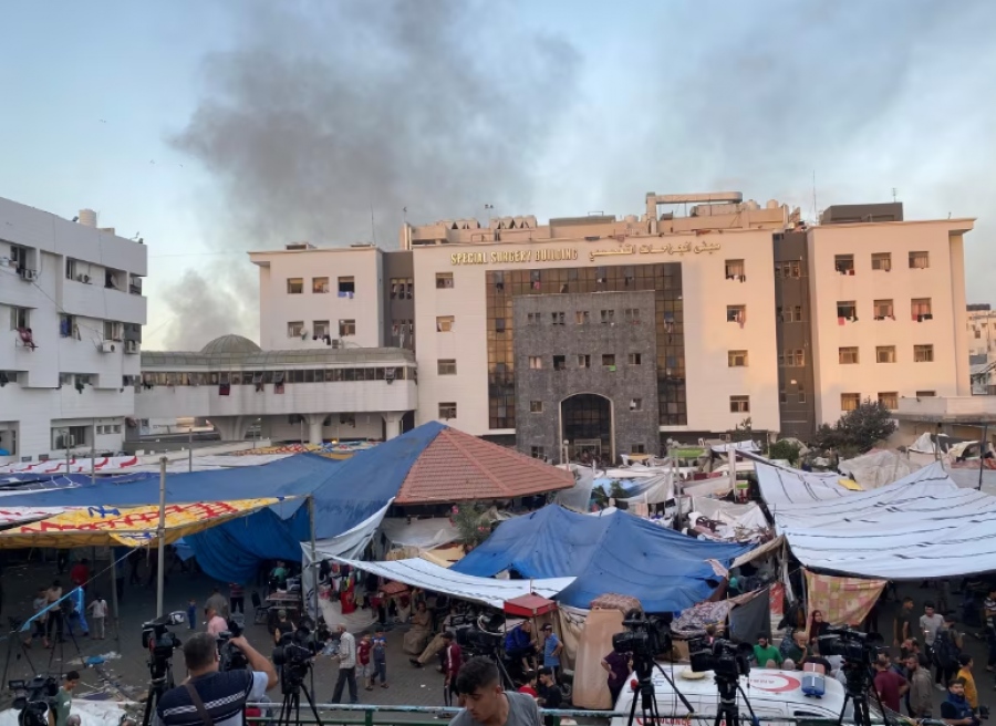 Γιατροί Χωρίς Σύνορα: Ανησυχούμε για τη ζωή του προσωπικού του νοσοκομείου Al-Shifa στη Γάζα λόγω των βομβαρδισμών