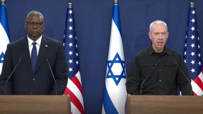 ΗΠΑ: Δεσμεύεται για ακόμα μεγαλύτερη στρατιωτική βοήθεια προς το Ισραήλ ο υπουργός Άμυνας Lloyd Austin