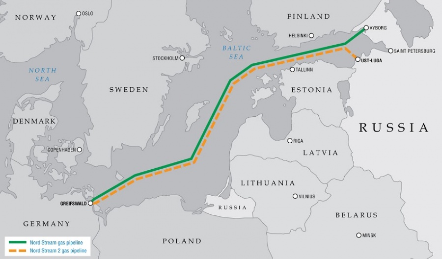 Ρωσία: Ο αγωγός Nord Stream-2 εν αναμονή της χρηματοδότησης στα τέλη του 2018 με αρχές του 2019