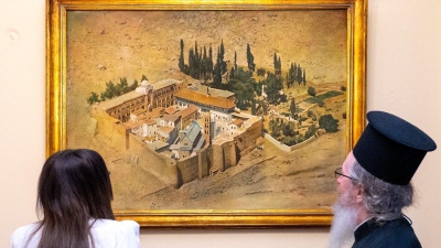 Guilfoyle με τον Αρχιεπίσκοπο Σινά Συμεών: Οι ΗΠΑ στηρίζουν τον ιερό τόπο της Μονής της Αγίας Αικατερίνης