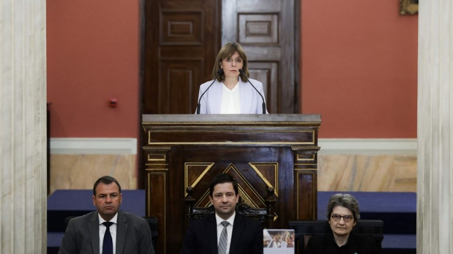 Σακελλαροπούλου: Η συνταγματική δημοκρατία είναι το πιο ισχυρό μας εφόδιο για το μέλλον και τις προκλήσεις του