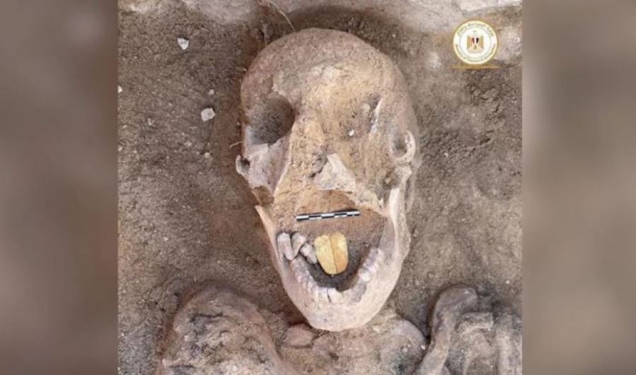 Αίγυπτος: Βρέθηκε μούμια 2.000 ετών με χρυσή γλώσσα... «για να μιλά με τον Όσιρι»