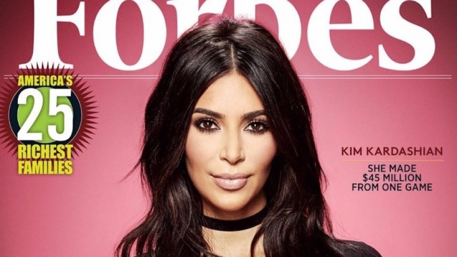 Το Forbes υποστηρίζει ότι η Kim Kardashian δεν είναι δισεκατομμυριούχος