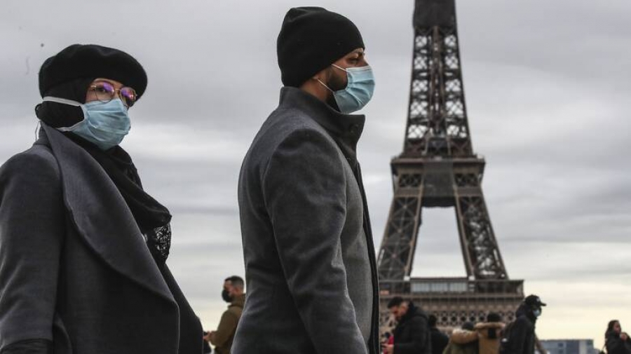 Nέο αρνητικό ρεκόρ κρουσμάτων κορωνοϊού στη Γαλλία