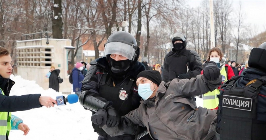 Ρωσία: Αύξηση των προστίμων για απείθεια κατά της αστυνομίας στις διαδηλώσεις