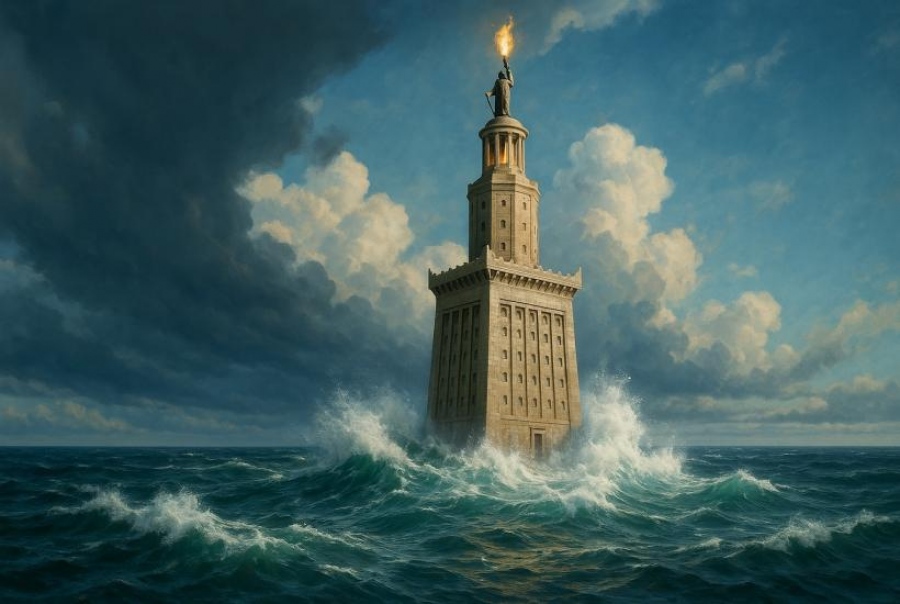 Η θάλασσα αποκάλυψε ένα κρυμμένο μυστικό - Bρέθηκε η είσοδος ενός θρυλικού φάρου, που θεωρούνταν χαμένος για πάντα