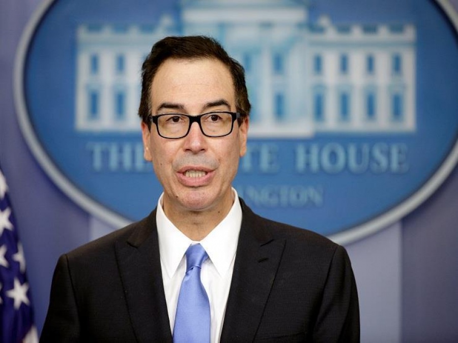 Mnuchin: Ρυθμοί ανάπτυξης 3% την επόμενη πενταετία για την οικονομία των ΗΠΑ