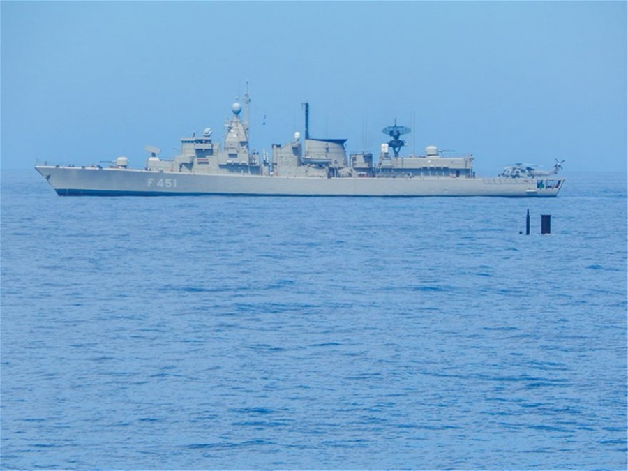 Επιχειρησιακή εκπαίδευση μονάδων του Στόλου στο Μυρτώο πέλαγος