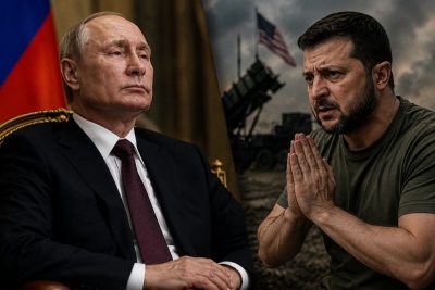 Putin claims Russians have 'winner's code' as Zelensky urges US for air defense