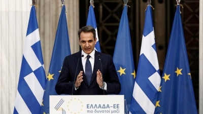 Μητσοτάκης: Το 2015 οι προοδευτικές δυνάμεις κράτησαν την Ελλάδα στην Ευρώπη και στο ευρώ