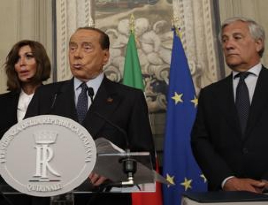 Berlusconi (Forza Italia): Ή κυβέρνηση κεντροδεξιάς ή εκλογές