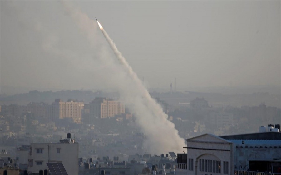 Επίθεση με ρουκέτες δέχθηκε το Ισραήλ - Εκτοξεύθηκαν από τη Λωρίδα της Γάζας