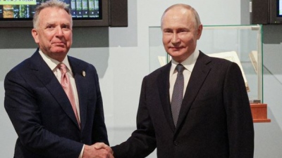 O Αμερικανός Steve Witkoff θα έχει σήμερα 2/12 συνομιλίες με τον Putin για το σχέδιο ειρήνης στη Μόσχα