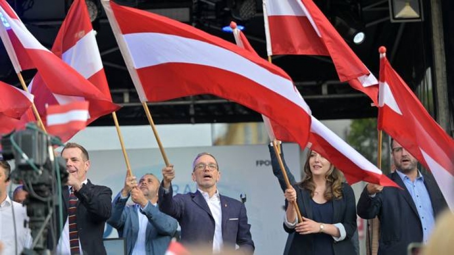 Στρίβει δεξιά η Ευρώπη, υπό κατάρρευση ο κυβερνητικός συνασπισμός και στην Αυστρία – Δημοσκόπηση σοκ: Πρώτο το πατριωτικό FPO με 38%