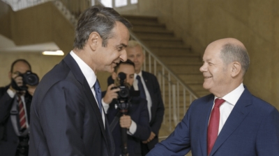 Επικοινωνία Μητσοτάκη με Scholz - Στην ατζέντα Ουκρανία, ανατολική Μεσόγειος και επενδύσεις