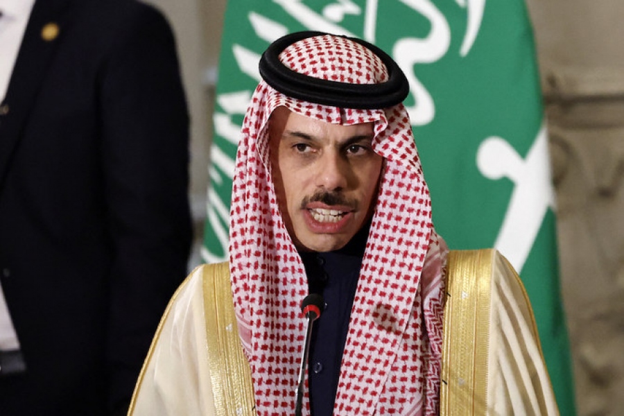 Σαουδική Αραβία: Η λύση των δύο κρατών στην Παλαιστίνη είναι ο μόνος δρόμος για την ασφάλεια στη Μέση Ανατολή