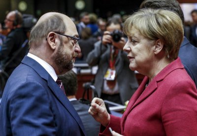 Γερμανία: Merkel και Schulz θέτουν τους πρώτους όρους τους για συγκυβέρνηση