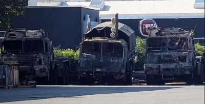 Συναγερμός στην Γερμανία – Πυρπολήθηκαν 4 στρατιωτικά οχήματα που μετέφεραν εξοπλισμό στην Ουκρανία