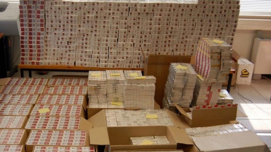 Θεσσαλονίκη: Κατασχέθηκαν περισσότερα από 19.000 πακέτα λαθραία τσιγάρα