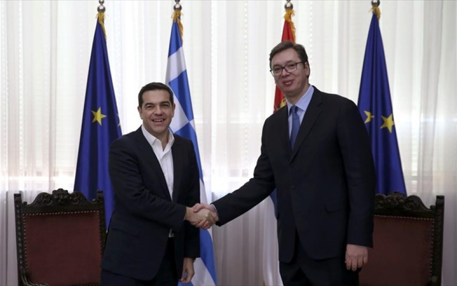 Τσίπρας σε Vucic: Η Συμφωνία των Πρεσπών θα μας φέρει πιο κοντά - Στο επίκεντρο η ενέργεια