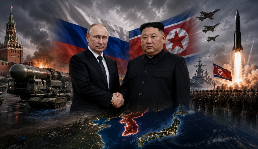 Ο Putin εκπαιδεύει τον στρατό του Kim Jong Un - Το «παιχνίδι του Piemonte» ανατρέπει τις στρατηγικές ισορροπίες στην Ασία