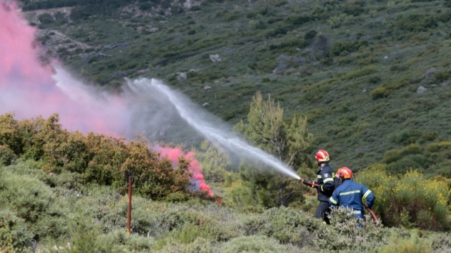 Διεξαγωγή της διήμερης άσκησης δασικής πυρκαγιάς «ΦΑΕΘΩΝ 2019» της Περιφ.Αττικής, στον Υμηττό