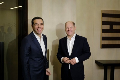 Τσίπρας: Με τον Scholz συζητήσαμε για την καλύτερη λειτουργία της Ευρωζώνης
