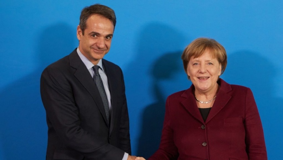 Στην Αθήνα η Merkel την επόμενη εβδομάδα - Μητσοτάκης: Ανυπομονώ να συνεργαστούμε μετά τις εθνικές εκλογές