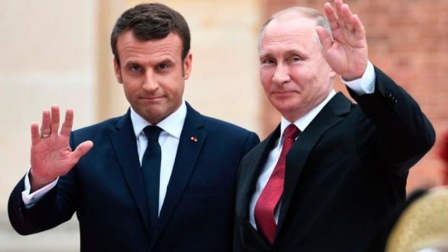 Επικοινωνία Putin - Macron για το Nagorno-Karabakh - Προβληματισμός για το ρόλο της Τουρκίας