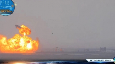 Κατάφερε να προσγειωθεί, αλλά λίγο μετά εξερράγη και ο τρίτος υπό δοκιμή πύραυλος Starship της Space X