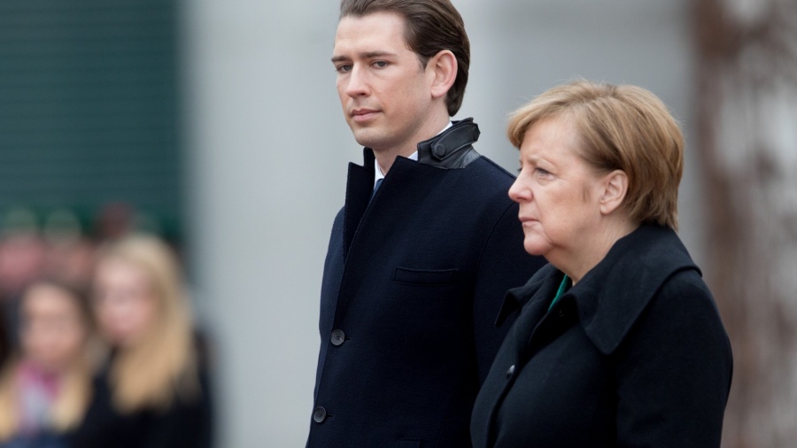 Συνάντηση Kurz – Merkel στο Βερολίνο – Στο επίκεντρο μεταναστευτικό, διμερή και ευρωπαϊκά θέματα