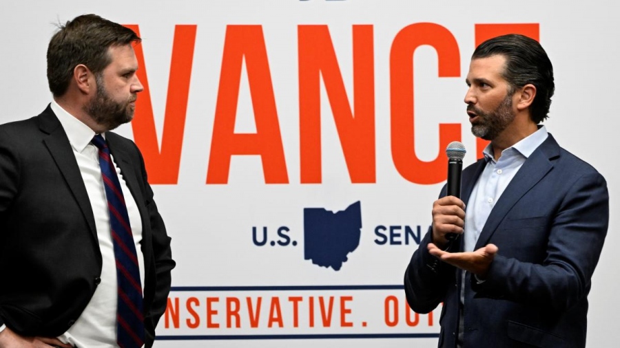 Donald Trump Jr: Ο JD Vance προορίζεται να γίνει ο επόμενος πρόεδρος των ΗΠΑ μετά τον πατέρα μου