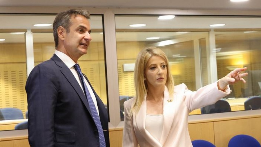 Συνάντηση Μητσοτάκη με την Κύπρια πρόεδρο της Βουλής – Στο επίκεντρο το  Κυπριακό