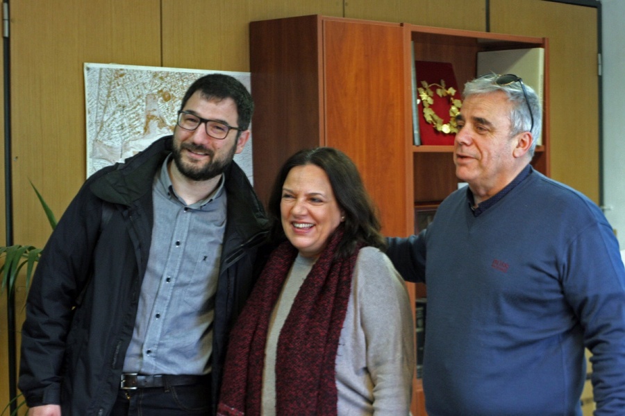 Ηλιόπουλος: Χωρίς τη στήριξη των εργαζόμενων, ο Δήμος δεν γίνεται να προχωρήσει ούτε ένα βήμα μπροστά