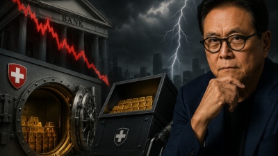 Shock warning from Kiyosaki on crash and confiscations – Transfer of gold to Swiss vaults