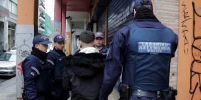 Η αστυνομική επιχείρηση στο κέντρο της Αθήνας