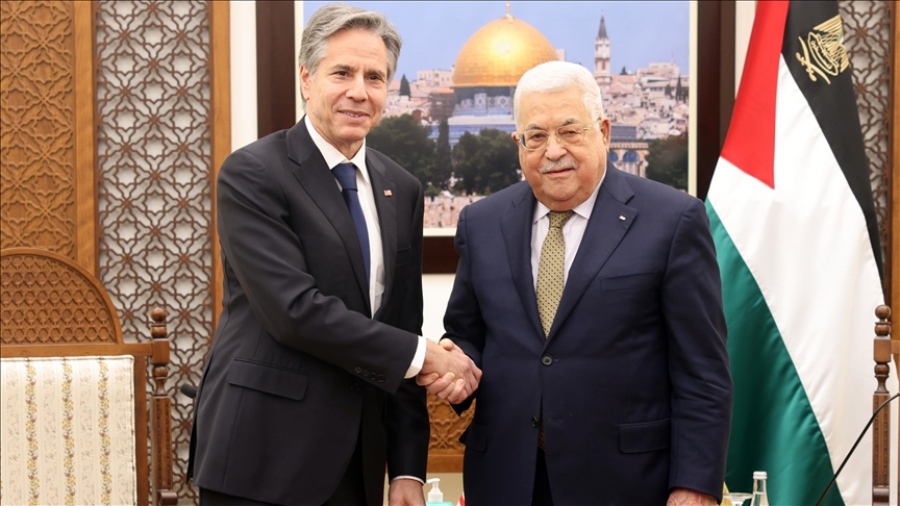 Αιφνίδια επίσκεψη A.Blinken στην Ραμάλα για συνομιλίες με M.Abbas, λίγο πριν την συνάντηση με τον T.Erdogan