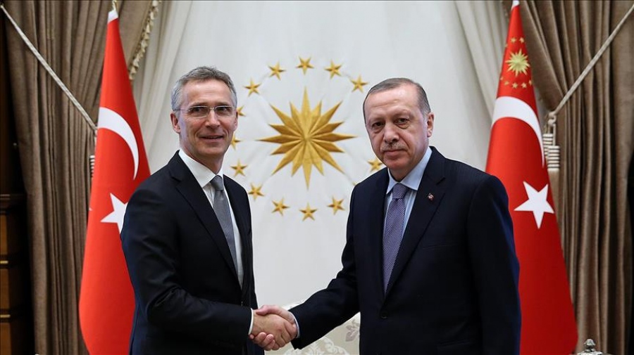 Stoltenberg (ΝΑΤΟ): Ανυπομονώ να συνεχίσουμε τη δουλειά μας με τον πρόεδρο Erdogan