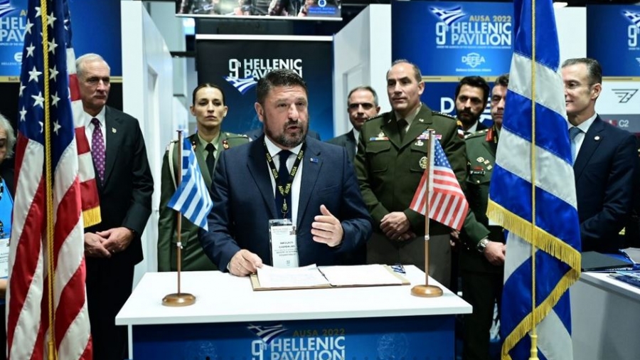 Χαρδαλιάς από Ουάσιγκτον: Η επιστροφή στην ανάπτυξη ενισχύει την αισιοδοξία για το μέλλον της εθνικής αμυντικής βιομηχανίας