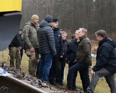 Υστερία στην Πολωνία - Ο Tusk βλέπει σαμποτάζ σε πολωνικό σιδηρόδρομο - κλειδί για την Ουκρανία