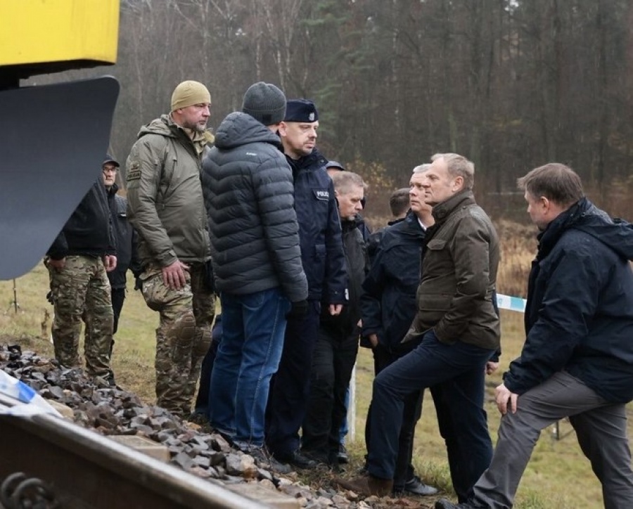 Υστερία στην Πολωνία - Ο Tusk βλέπει σαμποτάζ σε πολωνικό σιδηρόδρομο - κλειδί για την Ουκρανία