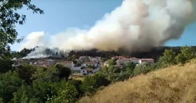 Συναγερμός στην Πυροσβεστική για μεγάλη φωτιά στα Γρεβενά – Καίει πευκοδάσος και πλησιάζει σπίτια