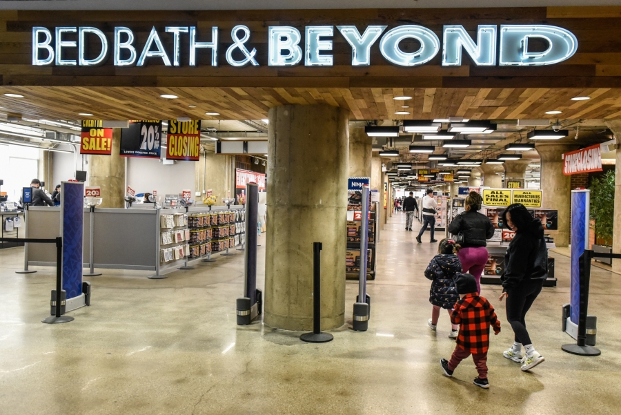 ΗΠΑ: «Βουτιά» 25% για τη μετοχή της Bed Bath & Beyond - Δεν είναι απειλή για τον κλάδο λιανικής η χρεοκοπία της