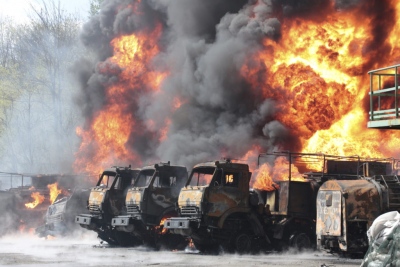 Ισχυρές εκρήξεις συγκλονίζουν το Kharkiv – Συναγερμός αεροπορικών επιδρομών σε όλη την Ουκρανία
