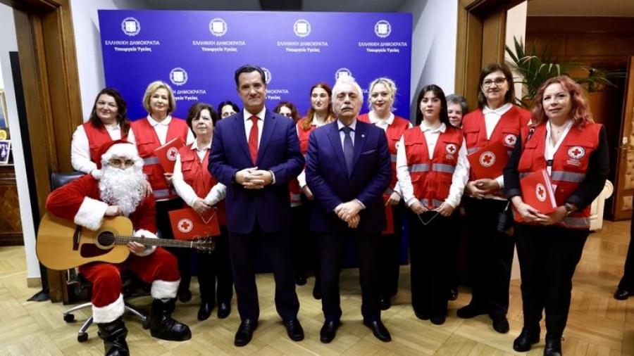 Γεωργιάδης: Να προοδεύουμε ως κοινωνία - Ο Ερυθρός Σταυρός κρατάει μέχρι και σήμερα τις αξίες του