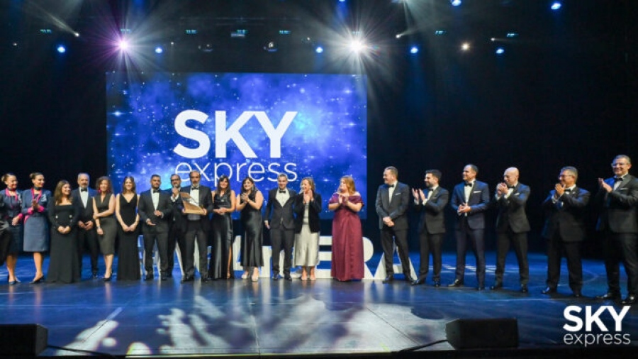 Η SKY express «Αεροπορική Εταιρεία της χρονιάς»