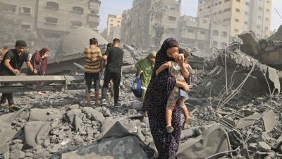 Αυξάνονται τα θύματα στην παλαιστινιακή πλευρά: 2.269 νεκροί, 9.814 τραυματίες σε Γάζα και Δυτική Όχθη