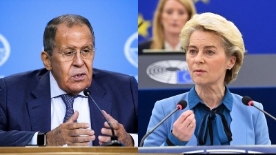 «Βλακείες» - Η αποστομωτική απάντηση Lavrov για τα περί... ρωσικής επίθεσης στο αεροπλάνο της Ursula Von der Leyen