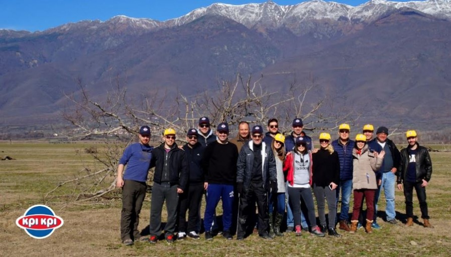 Δράση δενδροφύτευσης στη λίμνη Κερκίνη από τους εργαζόμενους της Κρι Κρι