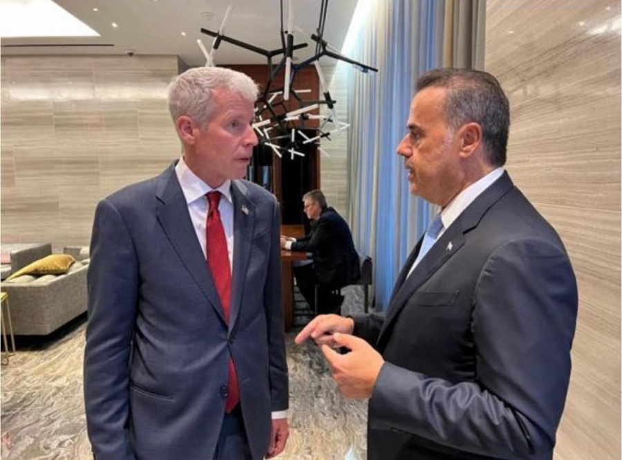 Παπασταύρου: Εποικοδομητική η συνάντηση με τον Chris Wright – Στο επίκεντρο η ενεργειακή συνεργασία και ο Κάθετος Διάδρομος